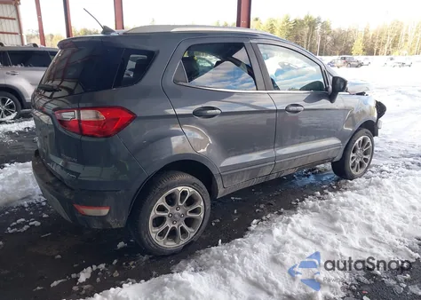 2019 Ford Ecosport Titanium from USA, damaged, VIN MAJ6S3KL8KC281887